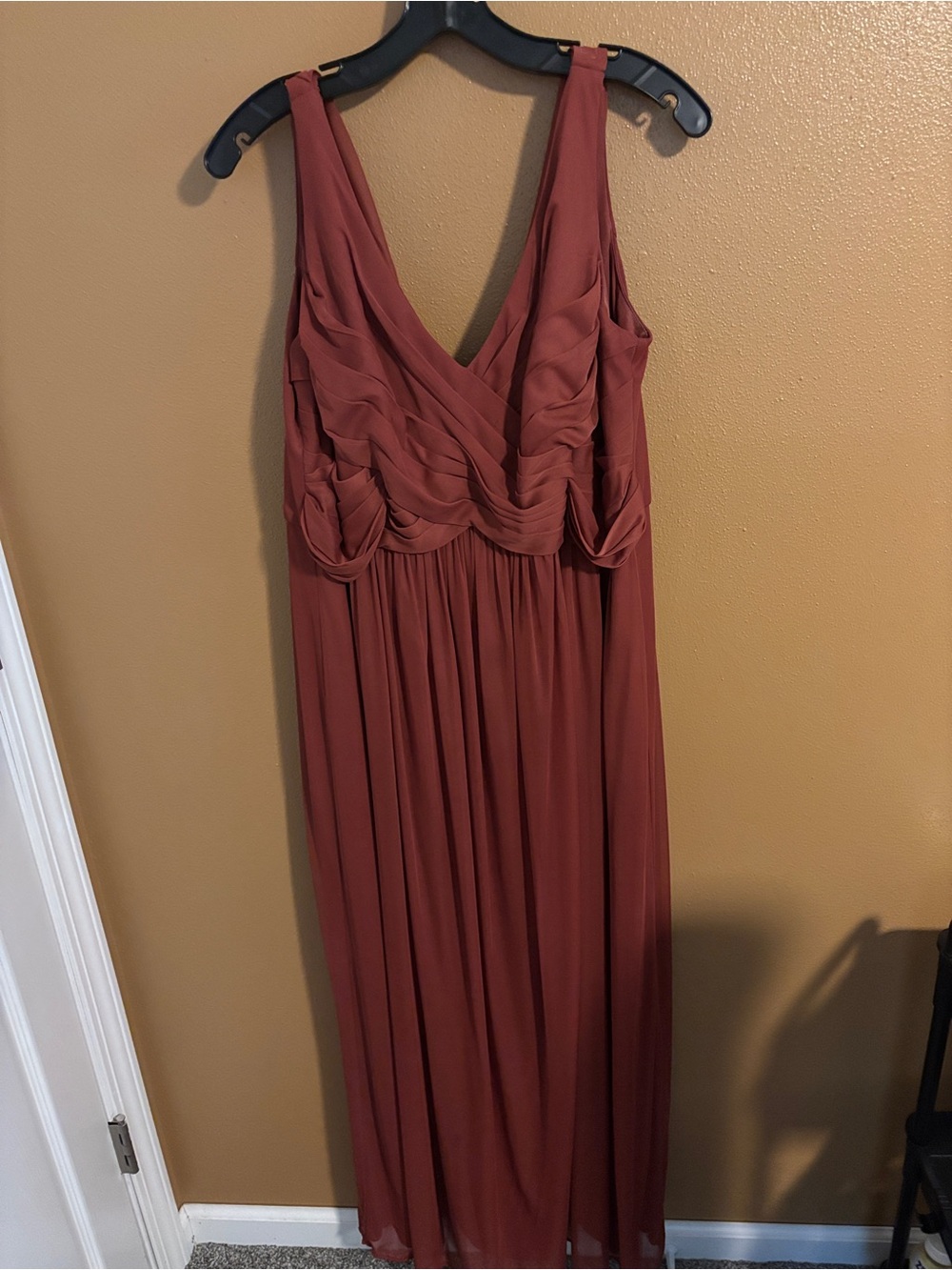 David’s bridal Cinnamon Bridesmaid Dress L15933
